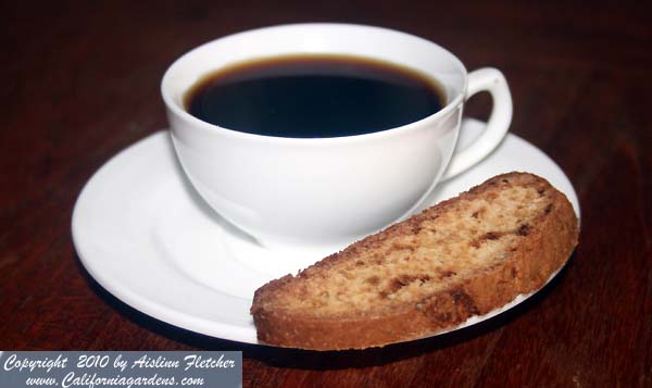 Lavender Honey Biscotti